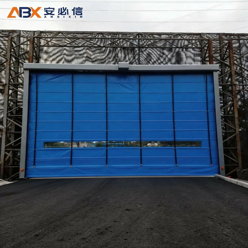 镇江软帘堆积门